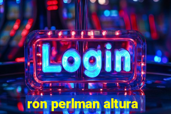 ron perlman altura